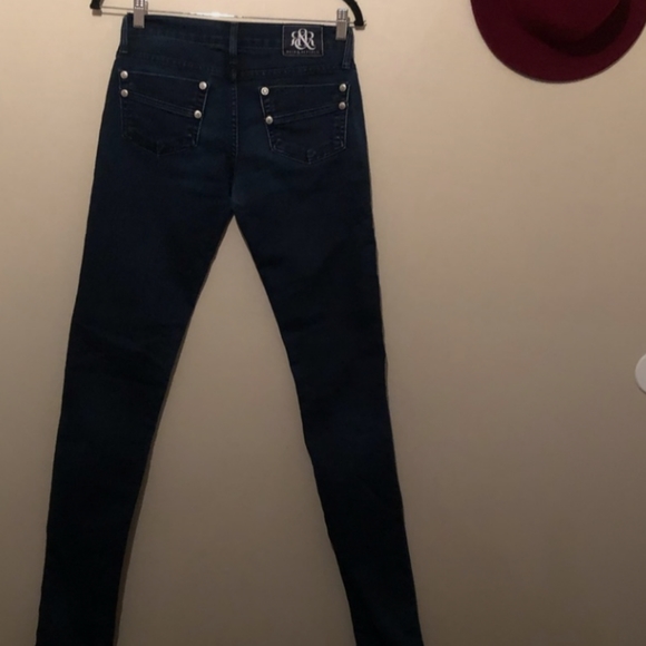 size 26 Rock & Republic dark blue Jeans - Picture 16 of 16